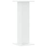 White Speaker Stands (2 pcs) - 30x30x80 cm | Hipomarket