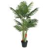 Artificial Palm Tree with 3 Trunks - 120 cm Green Decor