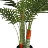 Artificial Palm Tree with 3 Trunks - 120 cm Green Decor