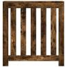 Radiator Cover Smoked Oak 78x20x82 cm | Stylish & Practical