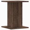 Brown Oak Plant Stands - 2 pcs, 30x30x40 cm | HipoMarket