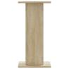 Speaker Stands 2 pcs Sonoma Oak - Durable Engineered Wood