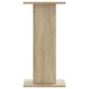 Speaker Stands 2 pcs Sonoma Oak - Durable Engineered Wood