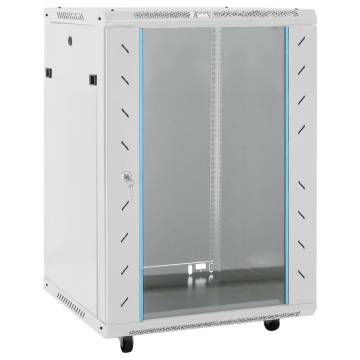 15U Network Cabinet 19 IP20 Grey | Durable & Secure Storage