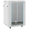  15U Network Cabinet 19 IP20 Grey 53x40x80 cm Colour grey Size 53 x 40 x 80 cm 