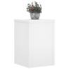 Stylish White Plant Stands - 2 pcs - Engineered Wood