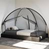  Mosquito Net Mongolia with Doors 220 Mesh Black 200x120x130 cm Colour black Size 200 x 120 x 130 cm 