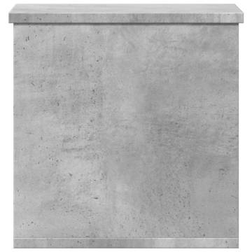 Storage Box Concrete Grey - 30x35x35 cm | HipoMarket