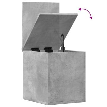 Storage Box Concrete Grey - 30x35x35 cm | HipoMarket