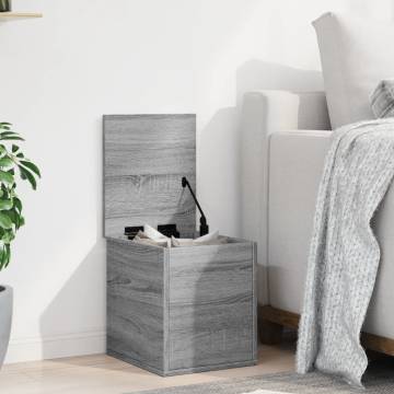 Storage Box Grey Sonoma 30x35x35 cm | Hipo Market