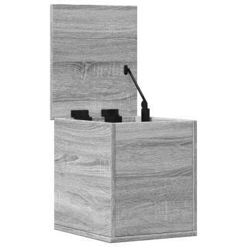 Storage Box Grey Sonoma 30x35x35 cm | Hipo Market