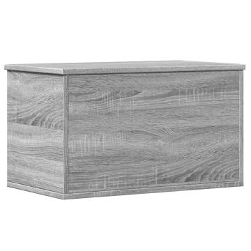 Grey Sonoma Storage Box | 60x35x35 cm Engineered Wood