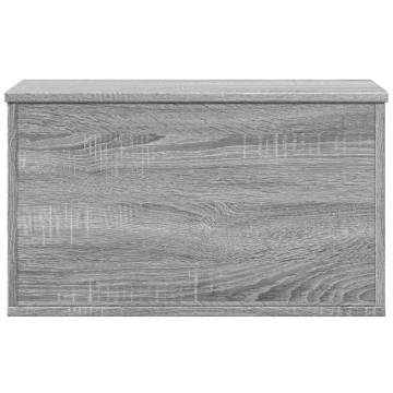 Grey Sonoma Storage Box | 60x35x35 cm Engineered Wood