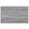 Grey Sonoma Storage Box | 60x35x35 cm Engineered Wood