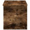 Smoked Oak Storage Box 90x35x35 cm | Durable & Versatile