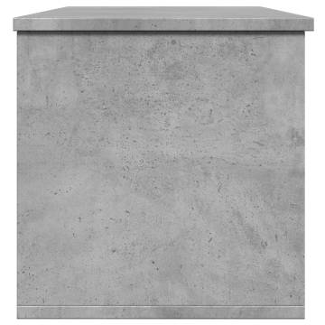 Storage Box Concrete Grey 102x35x35 cm - Stylish & Durable