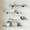 Wall Shelves 4 pcs Grey Sonoma 60x20x1.5 cm Engineered Wood Colour grey sonoma Size 60 x 20 x 1.5 cm Quantity in Package 4 