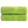  Premium Guest Towels SOLUND 2 pcs Apple Green 30x50 cm 600 gsm Colour apple green Size 30 x 50 cm Quantity in Package 2 