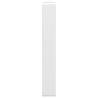 Shelf Brackets for Washbasin - 2 pcs White Rectangular Steel