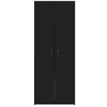 File Cabinet Black 60x32x153 cm | Stylish Office Storage