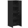 File Cabinet Black 60x32x153 cm | Stylish Office Storage