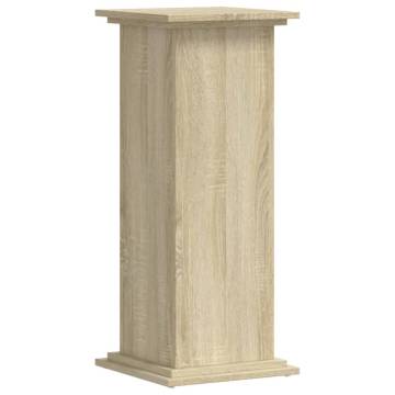 Sonoma Oak Plant Stand - Stylish & Durable 33x33x80 cm