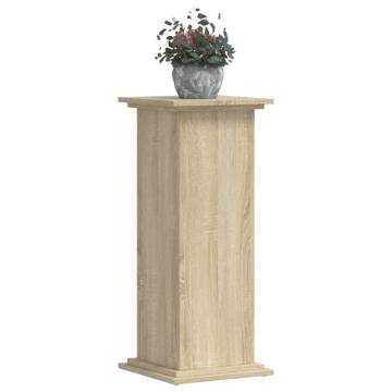 Sonoma Oak Plant Stand - Stylish & Durable 33x33x80 cm