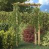 Sturdy Arbour Rose Arch - 150x60x204 cm Impregnated Wood