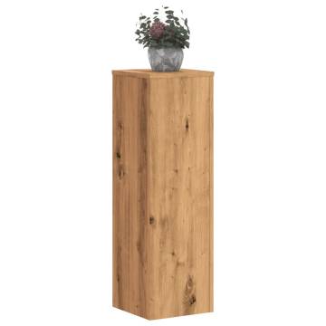 Stylish 2pcs Plant Stand in Artisian Oak | Durable & Modern