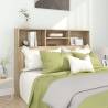 Headboard Cabinet Sonoma Oak 140x19x103.5 cm Colour sonoma oak Size 140 x 19 x 103.5 cm Quantity in Package 1 