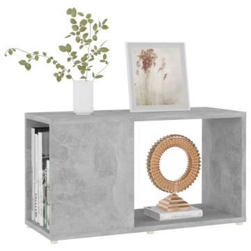 Concrete Grey TV Cabinet - Stylish Storage Solution | HipoMarket