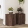  Plant Stands 2 pcs Brown Oak 25x25x35 cm Engineered Wood Colour brown oak Size 25 x 25 x 35 cm Quantity in Package 2 