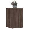 Plant Stands 2 pcs Brown Oak | Durable Engineered Wood | HipoMarket