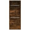 Stylish Smoked Oak Wardrobe - 80x50x200 cm | Hipomarket