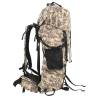 Hiking Backpack Camel Brown Camouflage 80L - Durable & Comfortable