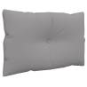 Pallet Cushions 3 Pcs - Stylish Grey Fabric for Comfort