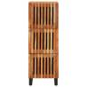 Highboard 40x34x110 cm Solid Wood Acacia - Stylish Storage