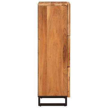 Highboard 40x34x110 cm Solid Wood Acacia - Stylish Storage