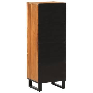 Highboard 40x34x110 cm Solid Wood Acacia - Stylish Storage