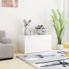 High Gloss White Storage Chest - Stylish & Practical | HipoMarket