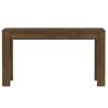 Brown Oak Dining Table - Engineered Wood 140x74.5 cm