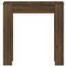 Brown Oak Dining Table - Engineered Wood 140x74.5 cm