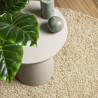 Shaggy Rug PAMPLONA Modern Gold Ø 280 cm | Hipomarket UK