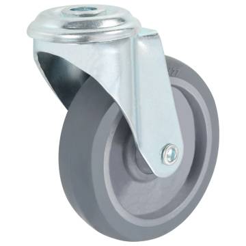 Bolt Hole Swivel Casters 4 pcs 100 mm | HipoMarket