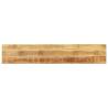  Table Top 140x30x3.8 cm Rectangular Solid Wood Rough Mango Colour rough mango wood(natural) Size 140 x 30 cm Quantity in Package 1 Thickness 38 mm 