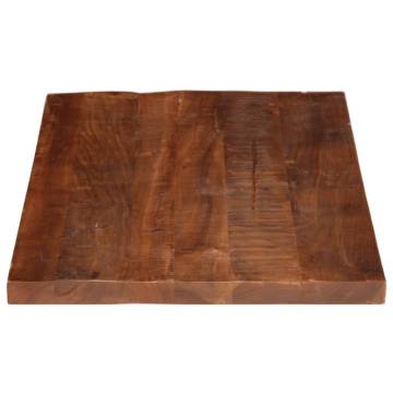 Rectangular Solid Wood Table Top 100x70 cm - Reclaimed Design