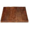 Rectangular Solid Wood Table Top 100x70 cm - Reclaimed Design