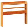 Solid Pine Bed Frame in Wax Brown - Small Single 75x190 cm