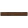 4 pcs Brown Oak Wall Shelves - Engineered Wood | HipoMarket