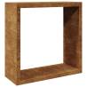 Firewood Rack 100x40x100 cm - Durable Corten Steel Storage